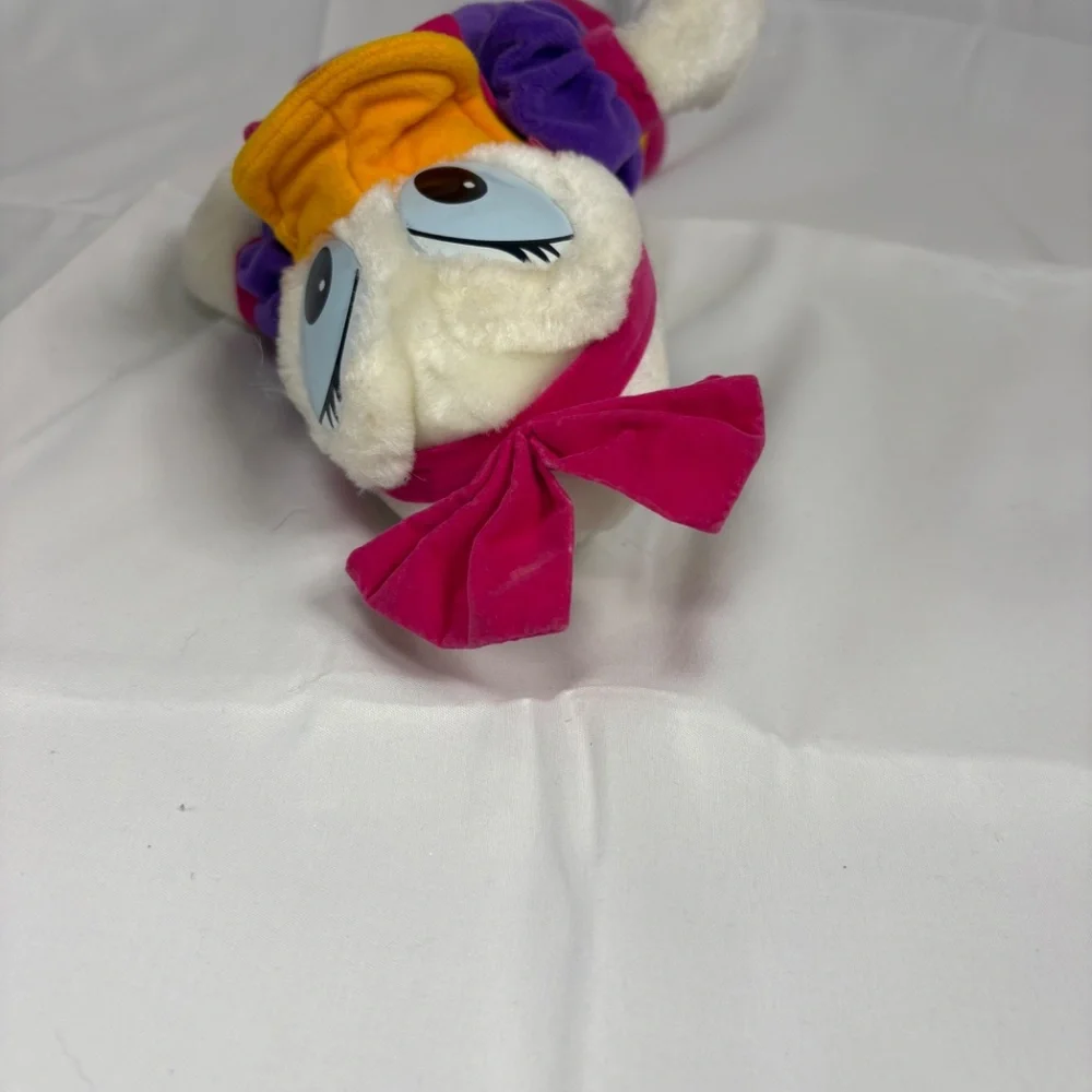 Vtg Daisy Duck Walt Disney World Stuffed Plush Animal Toy Disneyland Parks 1990s - Picture 8 of 9